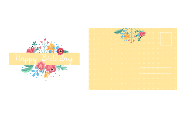 Download Happy Birthday Postcard. Holiday Card Wi - Card Collection