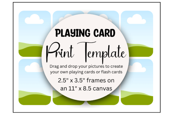 Download Playing Card Print Template - Card Collection